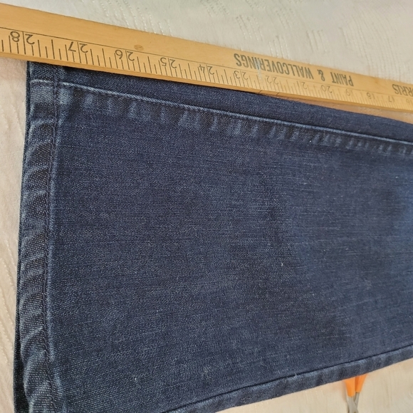 Coldwater Creek classic fit straight leg dark denim stretch jean 5 pocket 4P - Picture 7 of 10